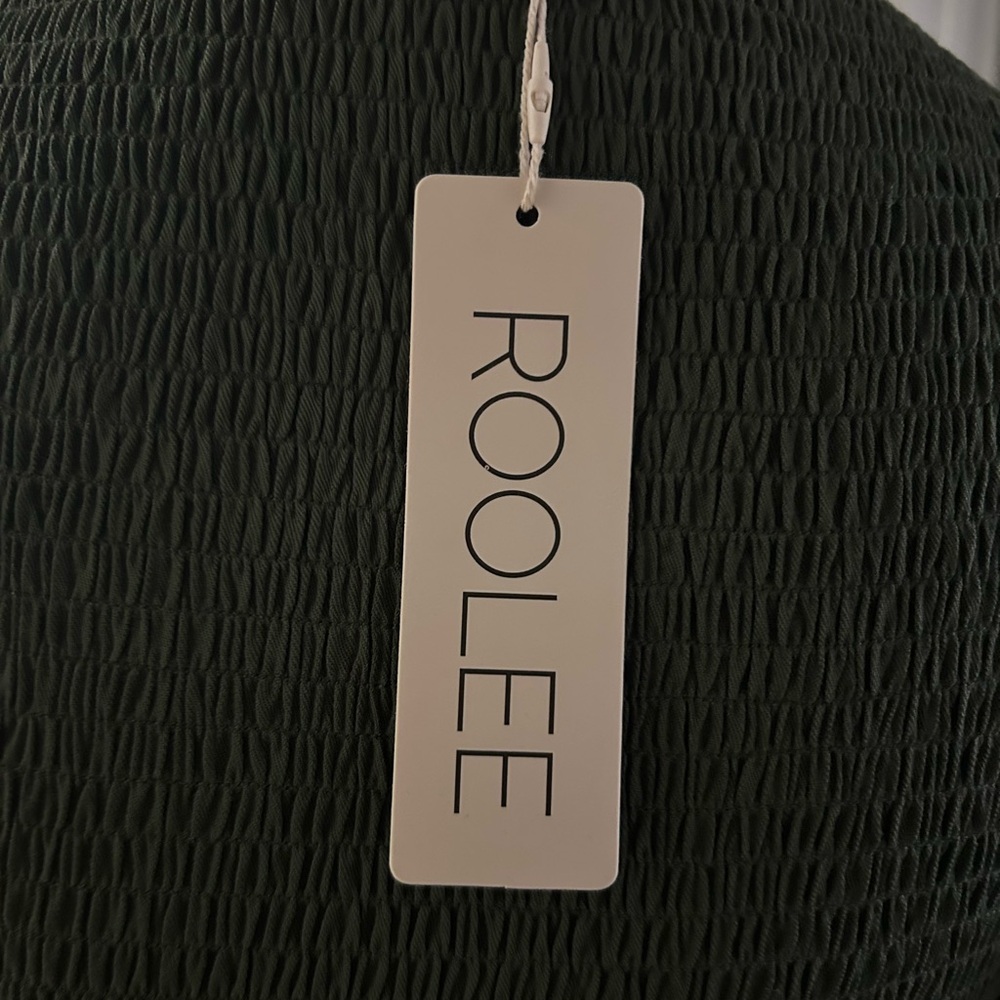 Roolee Forest Green Long Sleeve Dress - Picture 6 of 7